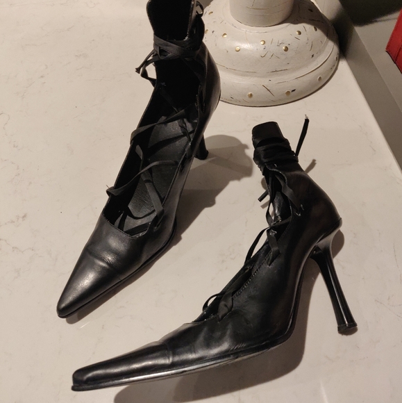 🛍️Lace up heels - Picture 7 of 11